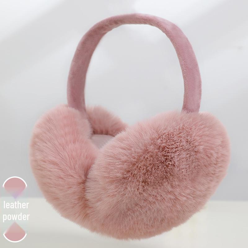 Ruiya Foldable Plush Velvet Earmuffs for Winter - Warm, Cold-Proof, Antifreeze Ear Warmers for Women and Students