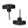 Pair of Plastic Screws and Bolt for Secure Attachment of Canopy Frame to For Garden Swing Chairs Practical Use