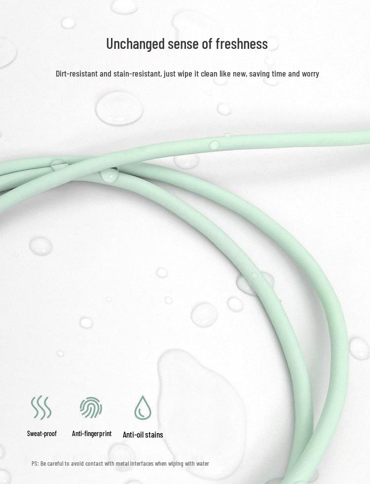 MFi Certified Ultra-Soft Silicone 1m Fast Charging Type-C Cable for iPhone 14