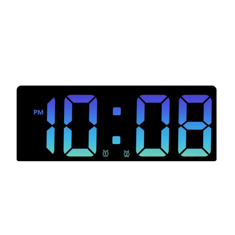 New Multi-function LED Alarm Clock for Student-specific Dormitory Small Alarm Clock Temperature Date Display Multiple Alarm Clocks 6628