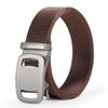 Simple Wild Style Automatic Buckle Waistband Luxury Brand Canvas Strap Men Nylon Braided Belt