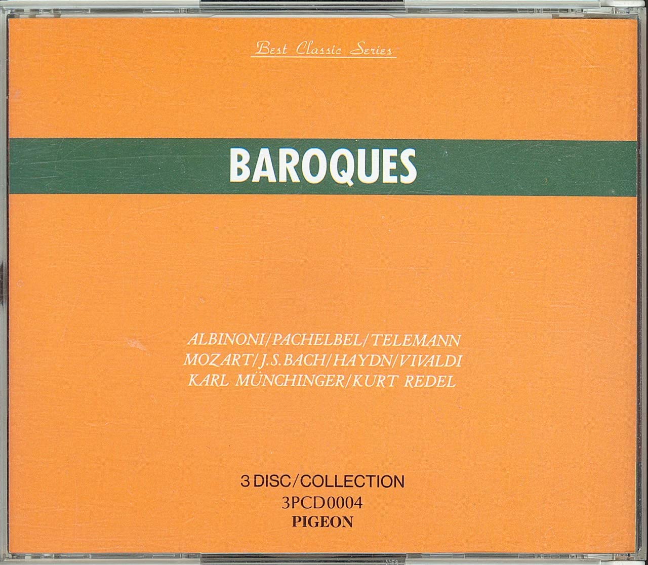 

CD BAROQUE CLASSICAL - Baroques -airs Et Adagios 3PCD0004 Japan Classical Used