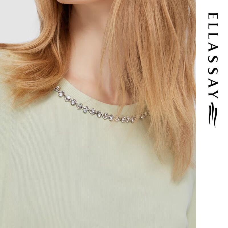 ELLASSAY Women's Commuter Round Neck T-shirt EWD352Z01000