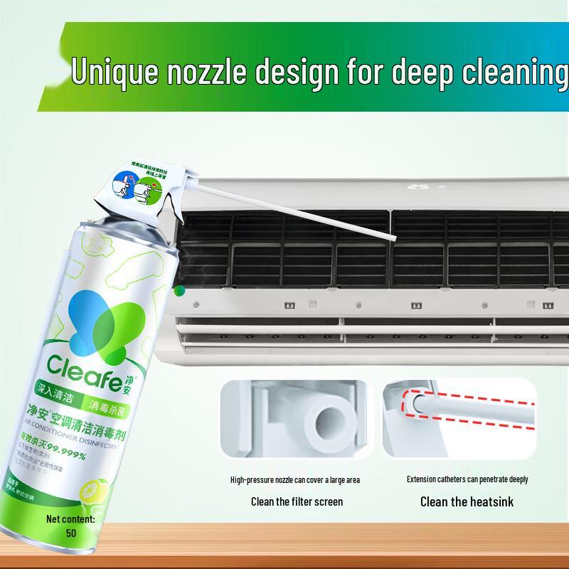 Cleafe No-Rinse Air Conditioner Cleaner