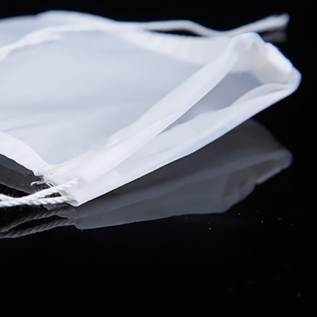 Soy Milk Wine Filter Bag Nut Milk Bag Tea Coffee Oil Yogurt Filter Net Mesh Reusable Nylon Filter Bags Food Strainers