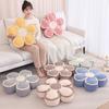 Soft Stuffed Flower Extra Thick Cushion Girly Room Decor Pillow Lifelike Sunflower Plush Toys Baby Kids Birthday Gift 50/65cm