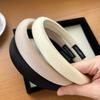 Korea Solid Color Headbands For Women White Hairband Adults Sponge Head Bands Girls Black Hair Hoop Jewley Accessories