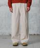 GLW Comfort Elastic Corduroy Pants Cream