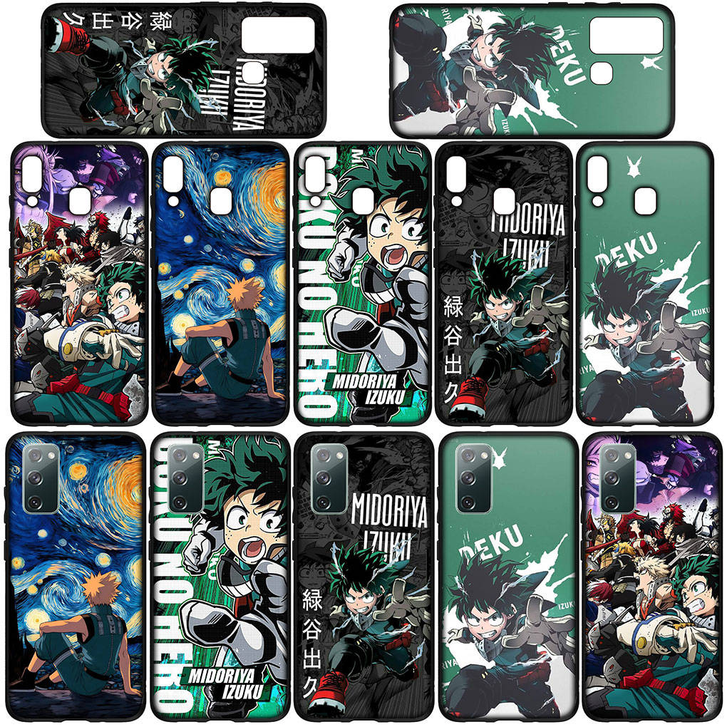Hülle für iPhone 16 15 Xiaomi Redmi Note 14 13 12 11 Pro Max X 8 9 16e Samsung Galaxy S25 S24 S23 Moto OPPO Huawei My Hero Academia BNHA Handyhülle