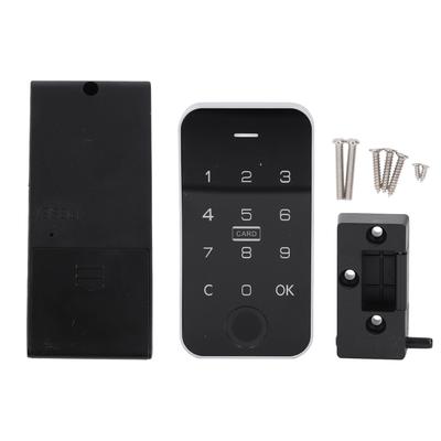 Fechadura Eletrônica para Armário Teclado Digital Sensível ao Toque Senha de Impressão Digital Fechadura para Armário para Armário Cacifo