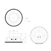 50mm Audio Portable Speakers Full Range Speaker 4Ohm 5W DIY Stereo HiFi Horn