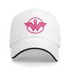 Pink Breast Cancer Awareness Ribbon Sandwich Caps Adult HipHop  Hats Fishing Hat Adjustable Polyester Baseball Caps Summer