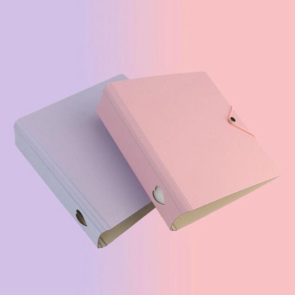 4 Grid Binder  Photo Card Collect Book Large Capacity Idol Photo Album Photocards Holder Storage Book Stationery