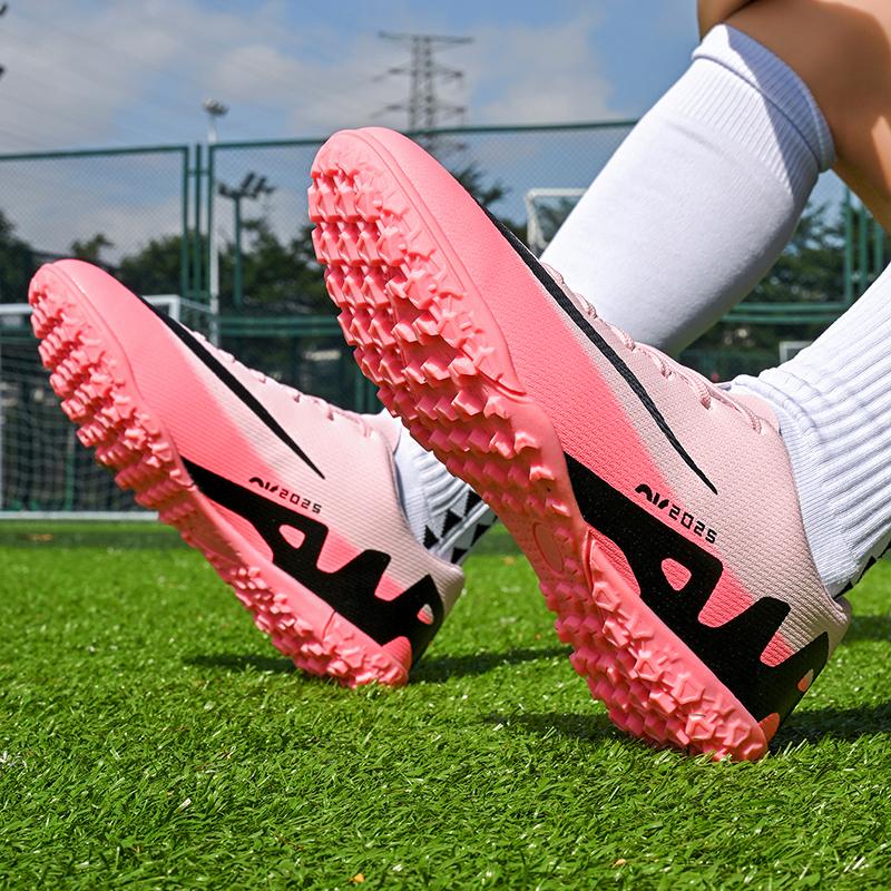 Original Men Football Shoes TF/FG Indoor Society Cleats Soccer Shoes Professional Fast Football Field Boots Grass Training Match