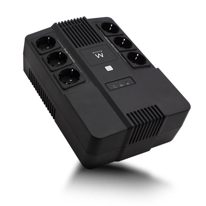 Ewent EW3945 alimentation d'énergie non interruptible 600 VA 1 sortie(s) CA Interactivité de ligne
