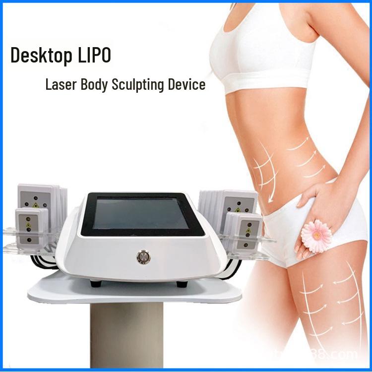 

Трансграничный LIPO Лазерный Аппарат для Коррекции Фигуры с 10+4 Лазерными Накладками. 110V US Plug