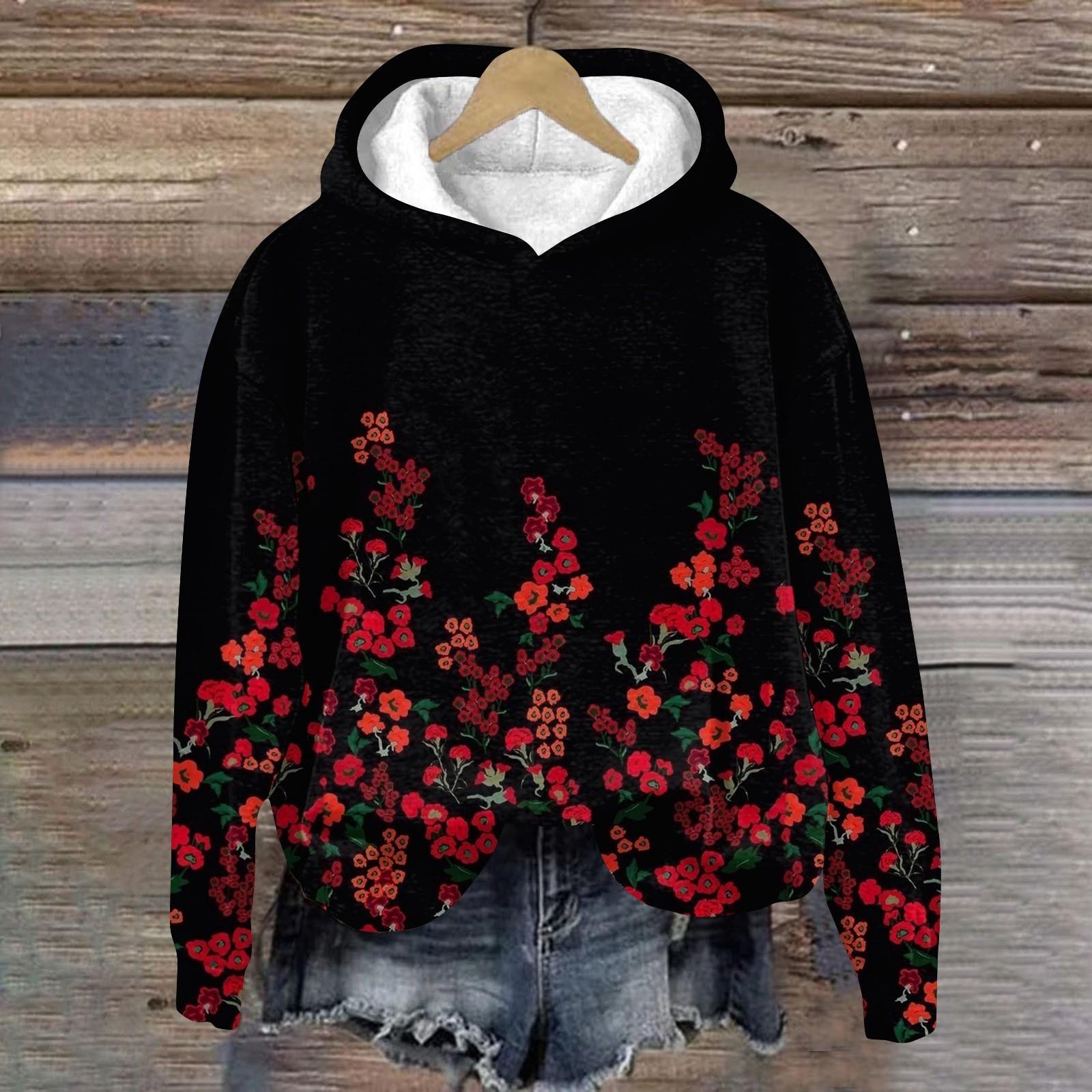 

Женские толстовки с капюшоном, толстовки, одежда для девочек-подростков, повседневные свитера, пуловеры, модные повседневные универсальные повседневные толстовки XXXL винный