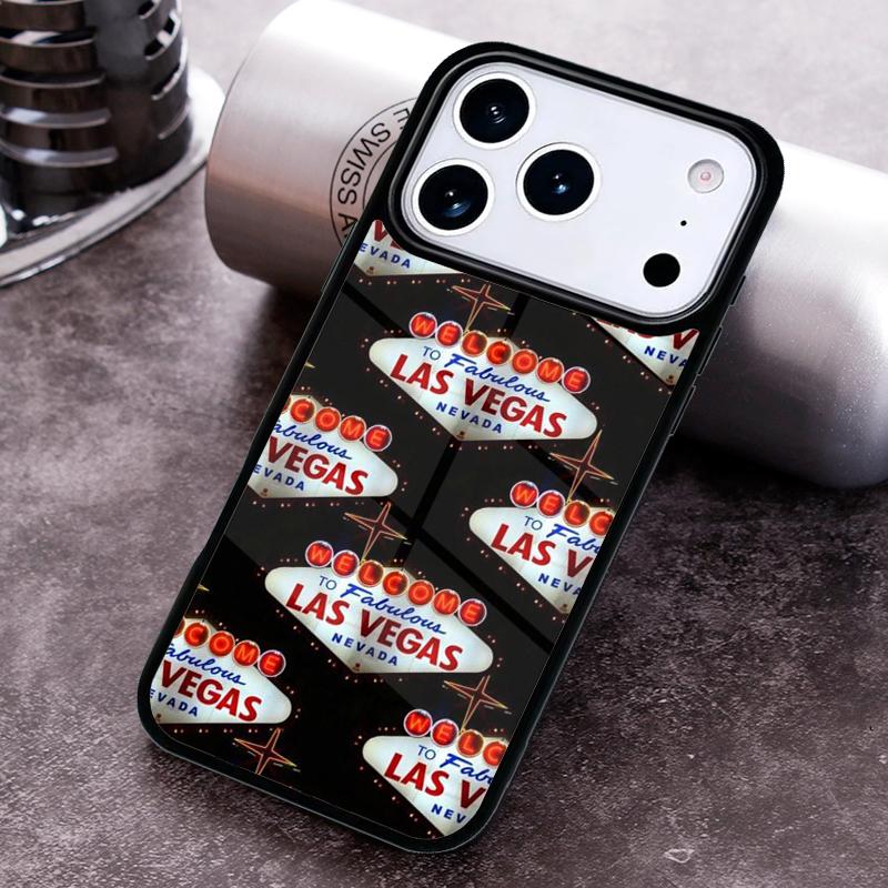 Las Vegas Nevada Gamble Phone Case for iPhone 17 16 15 Pro Max Air 14 13 12 11 Plus Shockproof Capa Cover