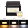 Human Body Sensor Solar Garden Floodlight Foldable Design Energy Saving Garden LED Auto on/Off Anti-corrosion Foldable Wall Lamp
