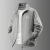 Men's Summer Thin Breathable Sun Shirt Stand-up Collar Loose Plus Size Outdoor Sports Jacket