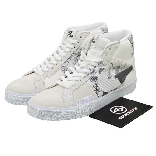 

Nike Zoom Blazer Mid Premium SB Paisley Pack - Floral DM0859-100 EU 36.5 білий