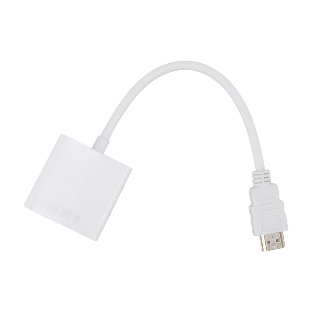 HD Multimedia Interface To VGA Adapter ABS 1080P/1.4 Output Plug and Play HD Multimedia Interface To VGA Converter