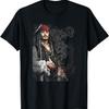 Disney Pirates of the Caribbean Captain Jack Ornate Poster T-Shirt