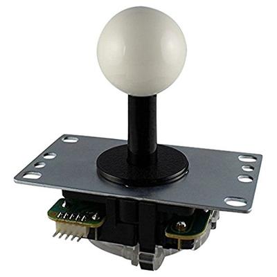 SANWA Ηλεκτρονικά Joystick Μοχλός Τύπου PCB Λευκό JLF-TP-8YT-SK-W - Ελεγκτής Joystick για Παιχνίδια