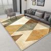 Nordischer Geometrischer Teppich Wohnzimmer 200x300 Schlafzimmerteppich Großflächige Teppiche zur Heimdekoration Rutschfeste Sofa-Bodenmatten nach Maß