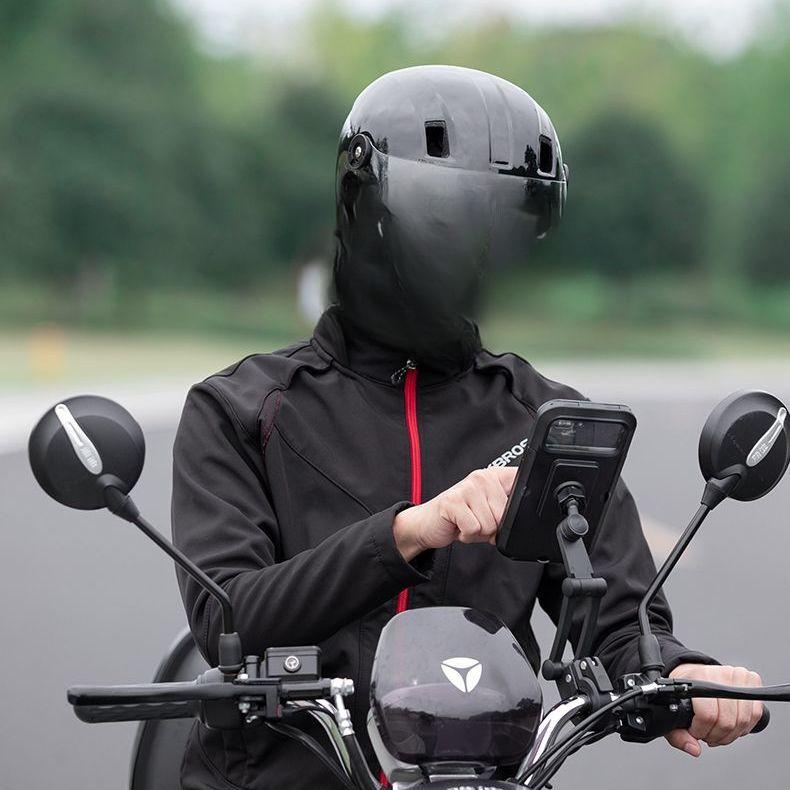 Battery Car Mobile Phone Bracket Rain Water-Proof Bag Take-out Bicycle Electric Motorcycle Tourist Cycling Navigation Universal