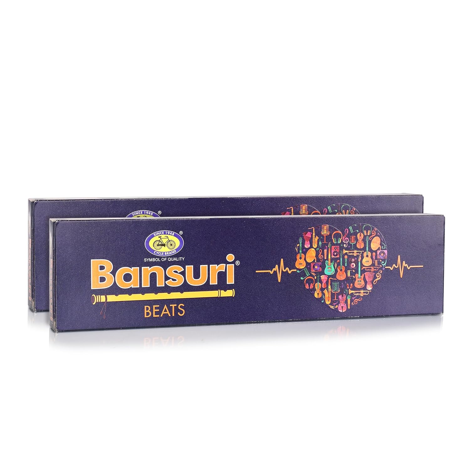 

Cycle Pure Bansuri Beats Агарбатти Мускус Благовония Палочки 100 г Упаковка из 2 штук для Пуджи и Расслабления