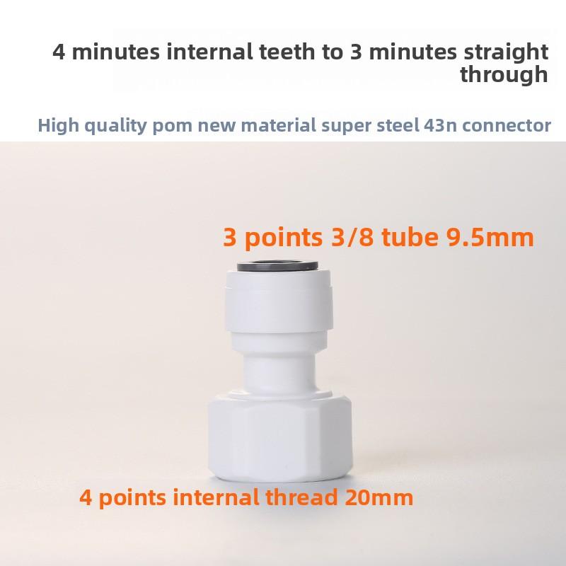 Gerader Ro Schnellanschluss 1/4" Schlauch 3/8" Außengewinde Innengewinde Kupplungsverbinder Wasserfilter Umkehrosmose Teile