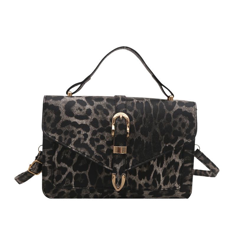 Eyecatching Leopard Retro Print Crossbody Bag For Women With Comfortable Single Strap And Stylish Design Perfect For Daily Use