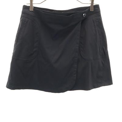Mini Length Wavy Skort Culotte Skirt 8 Black Outdoor 58685F0 Women Used