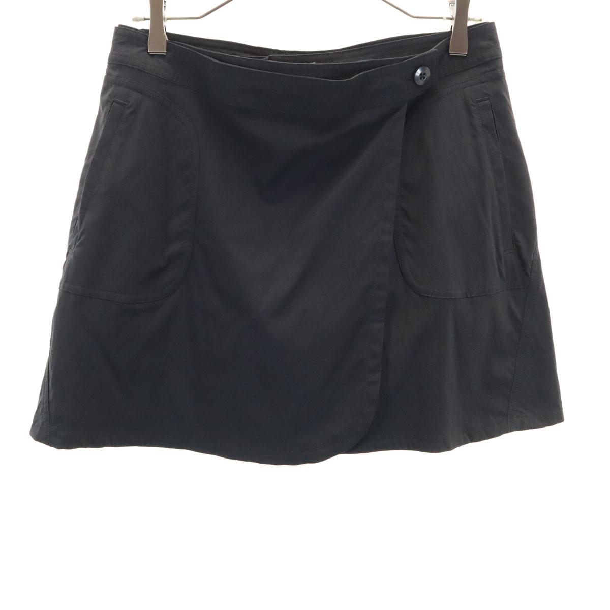 

patagonia Mini length Wavy Skort Culotte skirt 8 black Outdoor 58685F0 Women Used