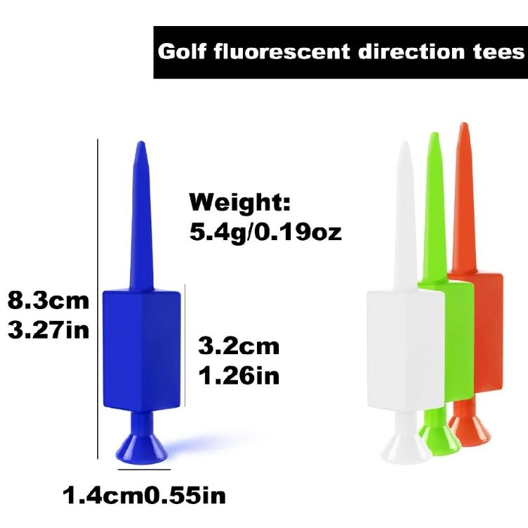 Durability Plastic Golfs Tees Secure Long Golfs Practice Tees for Enhancing Performances and Stability