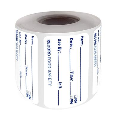 500Pcs/Roll Kitchen Sticker Refrigerator Freezer Food Storage Date Content Label