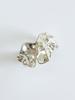 Sosoo 925 Silver Pleats Detail Ring