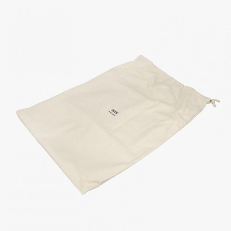 Ami Heart Logo Fringe Muffler Aw0004 680