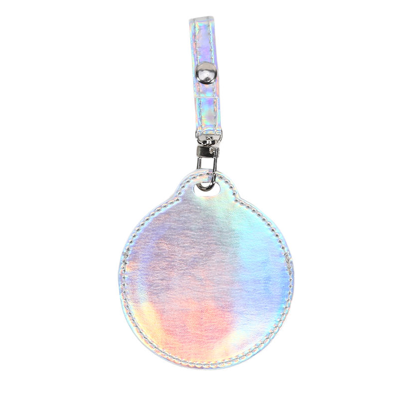 Protective Round Badge Case 58/75Mm Waterproof Transparent Window Display Bag With Hangable Fan Supplies 1/2 Pcs