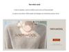 Women's Solid Color V-Neck Wool Pullover Sweater - Loose Fit, Thickened for Autumn/Winter
