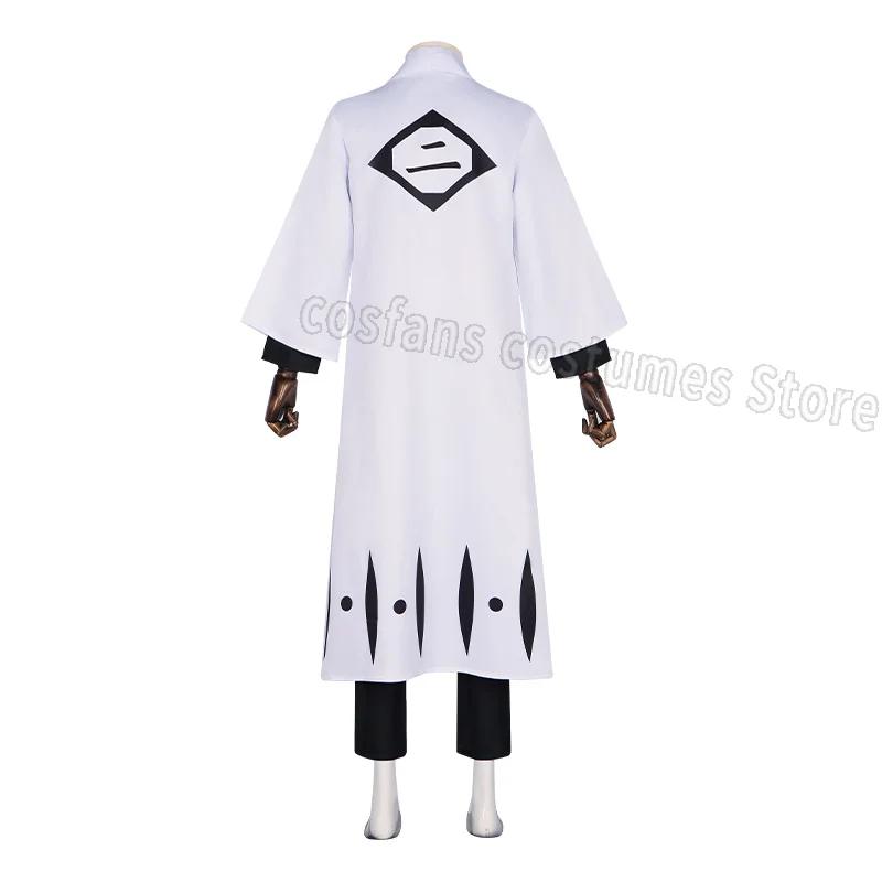 Nāves Aizens Sousuke Cosplay Tērps Parūka