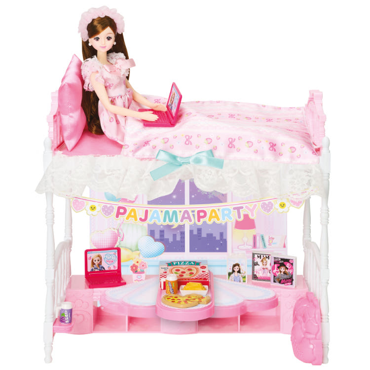[mimi world] Seventeen Mimi s Diary: Pajama Party with Friends Doll Play Set