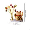 Lucky Cat Animal Statue Figurine Gabement of Household Cleaning Niche Sculpture Feng Shui Decoration