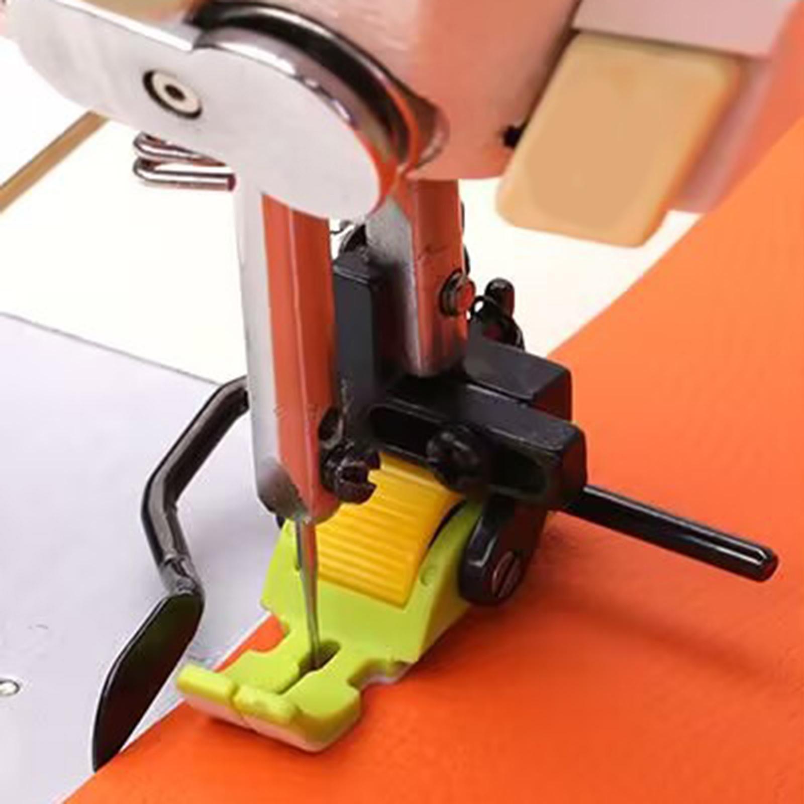

Industrial Sewing Machine Roller Presser Foot Adjustable Multi Purpose Sewing Machine Edge Wrapping DIY Crafts Binding Quilting