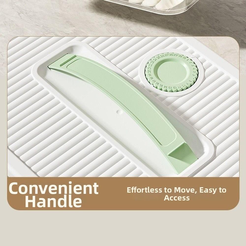 Mehrschichtige Gefrierbox Frischhalte-Kühlschrankbox Knödel-Aufbewahrungsbox Hausküche