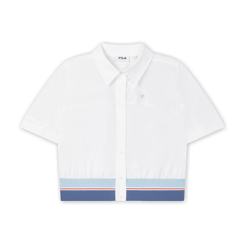 

New FILA Jackets Women s Jade White F11W434701FWT 160/80A/S