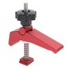 Hold Down Clamp Set Aluminum Alloy Woodworking TTrack TSlot Fixtures Clip Accessory