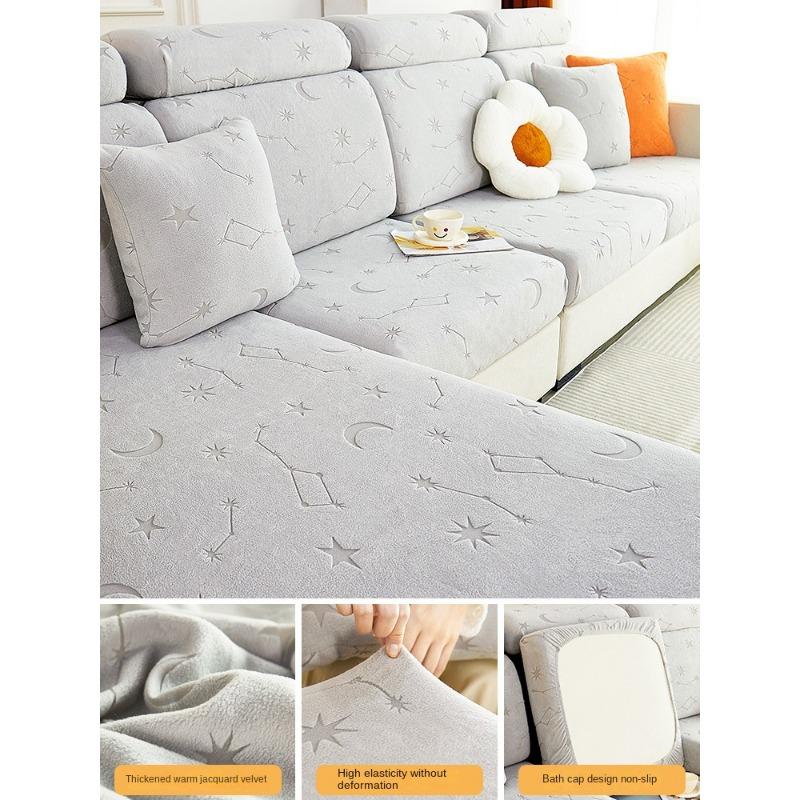 Elastic all-inclusive husă de canapea din pânză, simplă, modernă, husă de husă de canapea, husă universală pentru spătar în patru anotimpuri, îngroșată