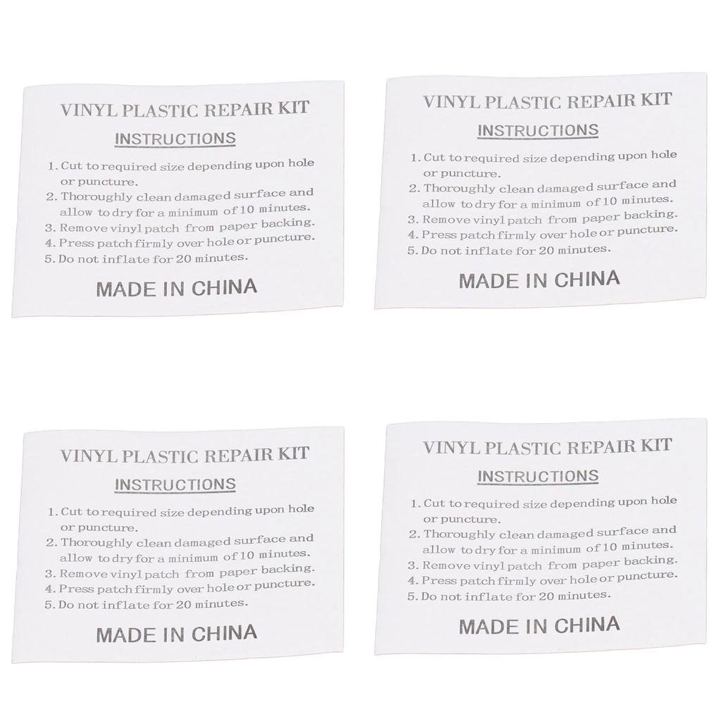 50Pcs Swimming Pool Transparent Repair Sticker Self Adhesive Repair Patch for Inflatable Toy